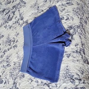 SO NIKKI Blue Terry Shorts